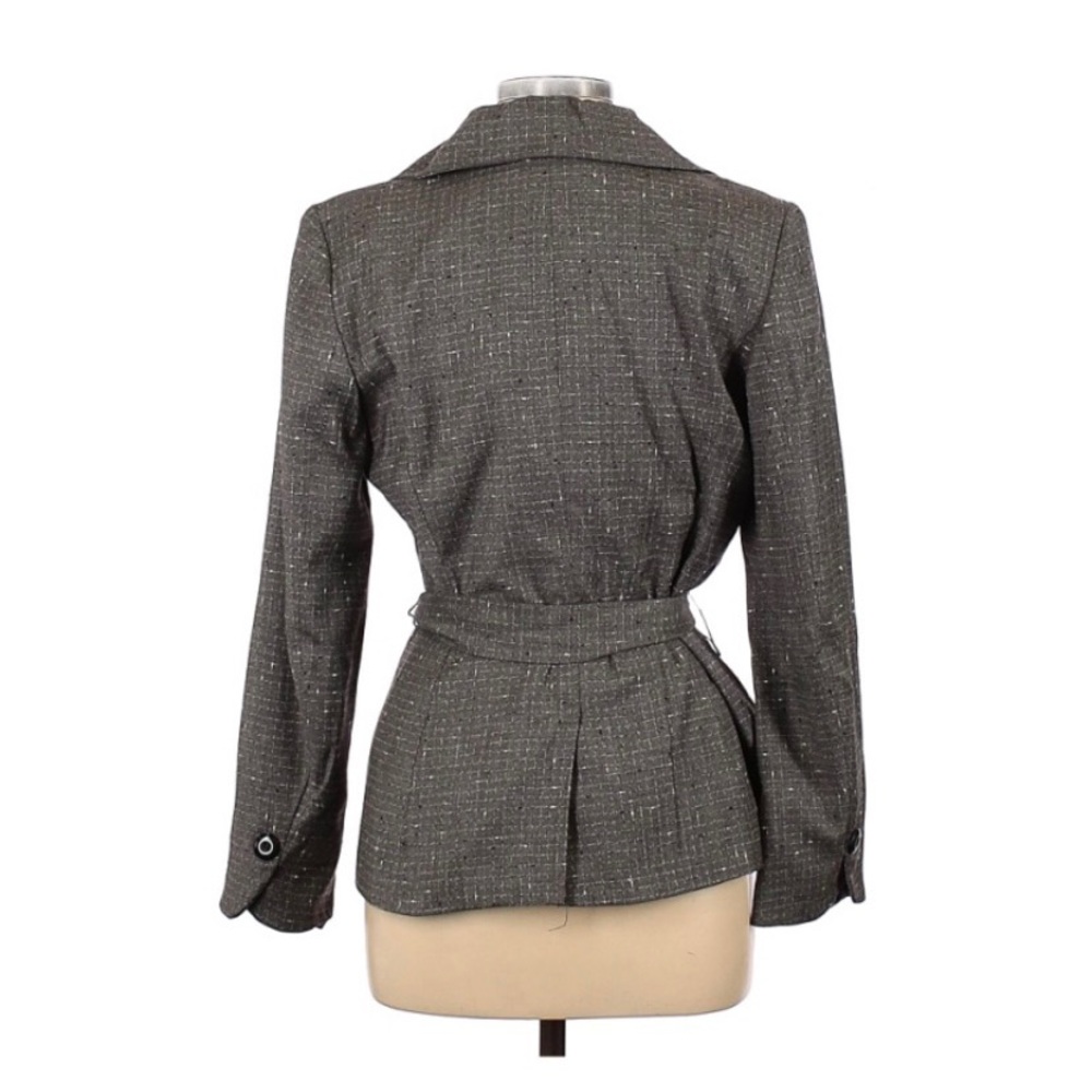 CLASSIQUES ENTIER size 12 grey tweed wool jacket in excellent condition - Picture 2 of 12